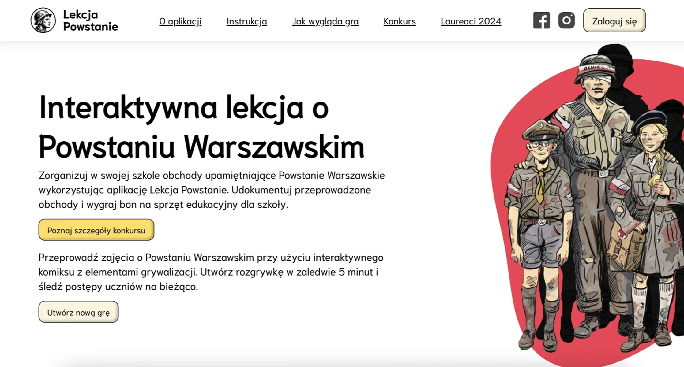 Podgląd strony: Lekcja Powstanie